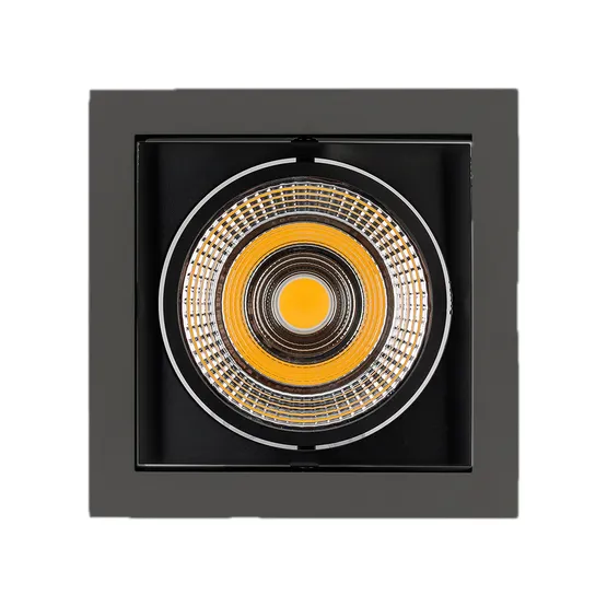 Фото #5 товара Светильник CL-KARDAN-S152x152-25W White6000 (BK-BK, 30 deg) (Arlight, IP20 Металл, 3 года)