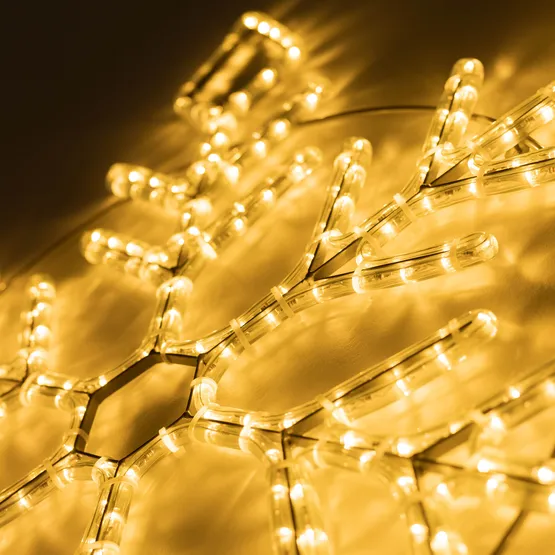 Фото #4 товара Фигура светодиодная ARD-SNOWFLAKE-M9-900x900-360LED Warm (230V, 22W) (Ardecoled, IP65, 1 год)