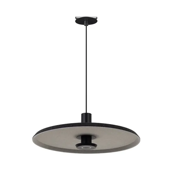 Фото #1 товара Светильник SP-KOTARO-R450-12W Warm3000 (BK-GR, 36 deg, 230V, TRIAC) (Arlight, IP20 Фетр, 3 года)