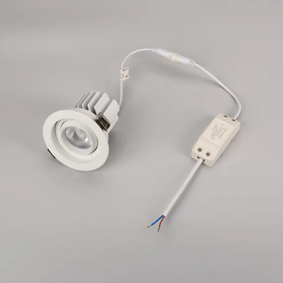 Фото #3 товара Светильник MS-VORTEX-BUILT-R90-12W Warm3000 (WH-WH, 40 deg, 230V) (Arlight, IP20 Металл, 5 лет)