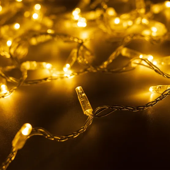 Фото #1 товара Светодиодная гирлянда ARD-STRING-CLASSIC-10000-CLEAR-100LED-FLASH Warm/Warm (230V, 7W) (Ardecoled, IP65, 1 год)