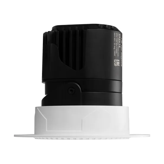 Фото #4 товара Светильник MS-ARADO-TRIMLESS-R75-12W Warm3000 (WH-WH, 55 deg, 230V) (Arlight, IP20 Металл, 5 лет)