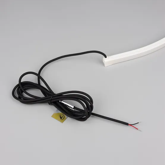Фото #2 товара Светодиодная лента герметичная NOVA-TOP-PU-A120-16x15mm 24V Warm3000 (10 W/m, IP68, 3m, wire x1) (Arlight, Полиуретан)