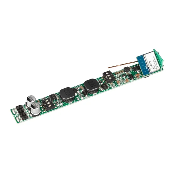 Фото товара INTELLIGENT ARLIGHT Диммер SMART-CC-202-72-MIX-IN (48V, 2x350-700mA, Track, TUYA Wi-Fi, 2.4G) (IARL, Контроллер)