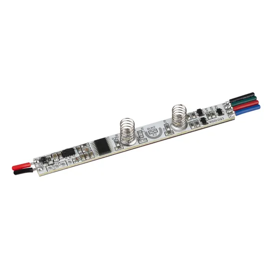 Фото #1 товара INTELLIGENT ARLIGHT Диммер SMART-PWM-103-12-RGB-IN (5-24V, 3x1.5A, 2-button, SENS) (IARL, Контроллер)