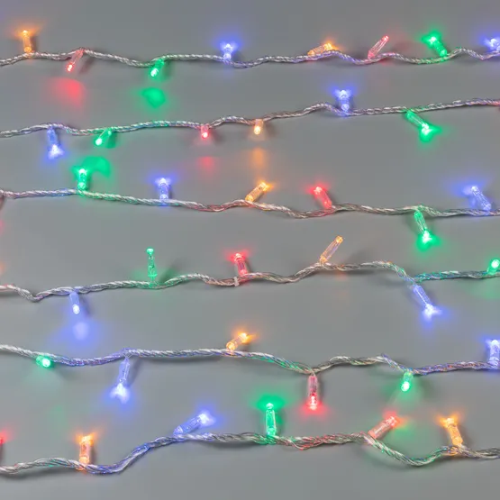 Фото #4 товара Светодиодная гирлянда ARD-STRING-CLASSIC-10000-CLEAR-100LED-LIVE RGB (230V, 7W) (Ardecoled, IP65, 1 год)