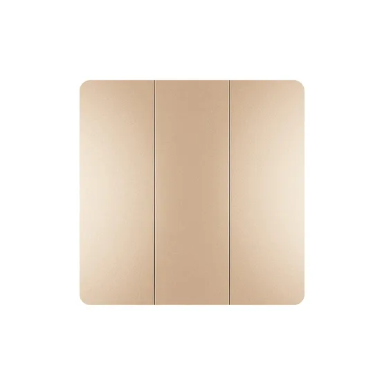 Фото #2 товара INTELLIGENT ARLIGHT Кнопочная панель KINETIC-801-22-3G-WP-SUF Gold (No battery, IP67, 433Mhz) (IARL, IP67 Пластик, 3 года)