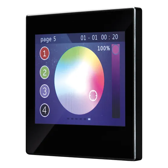 Фото #4 товара Панель Sens SR-KN3521-IN Black (KNX, MULTI) (Arlight, -)