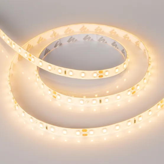 Фото #2 товара Светодиодная лента герметичная RTW-SE-A98-8mm 24V Warm3000 (10 W/m, IP65, 2835, 5m) (Arlight, -)