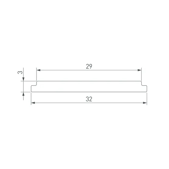 Фото #2 товара Экран LINE-3560-BENT-SIDE-2M OPAL (Arlight, -)
