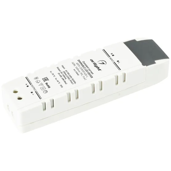 Фото товара Блок питания ARPJ-DIM281400-L (40W, 1400mA, PFC, Triac) (Arlight, IP20 Пластик, 2 года)