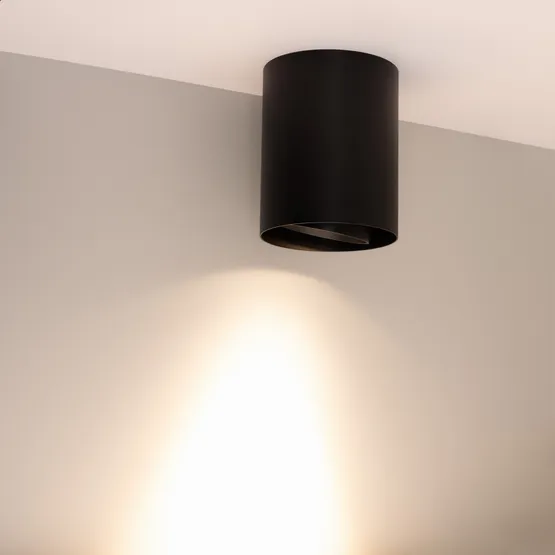 Фото #2 товара Светильник SP-FOCUS-R132-24W Warm3000 (BK, 36 deg, 230V) (Arlight, IP54 Металл, 5 лет)