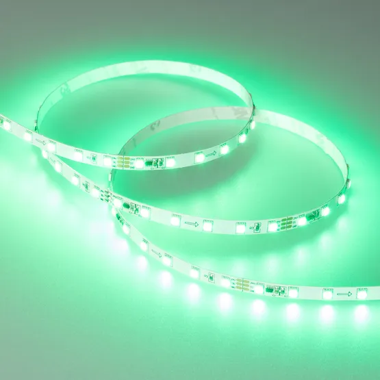 Фото #2 товара Светодиодная лента SPI-F72-7mm 24V RGB-PX6 (14.4 W/m, IP20, 3535, 5m) (Arlight, Открытый, IP20)