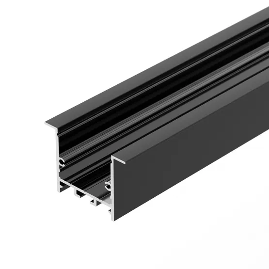 Фото #3 товара Профиль SL-LINIA49S-F-2000 ANOD BLACK (Arlight, Алюминий)