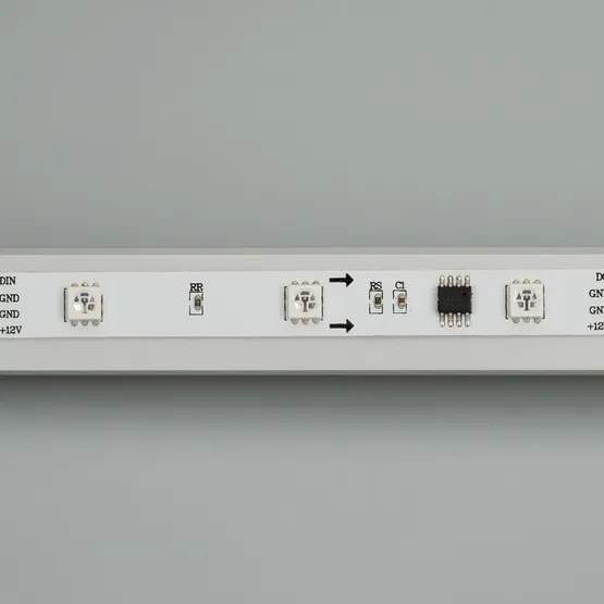 Фото #4 товара Светодиодная лента SPI-5000-AM 12V RGB (5060, 150 LED x3, 1804) (Arlight, Открытый, IP20)