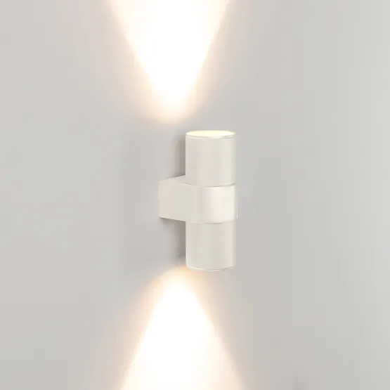 Фото #3 товара Светильник SP-SPICY-WALL-TWIN-S180x72-2x6W Warm3000 (WH, 40 deg) (Arlight, IP20 Металл, 3 года)
