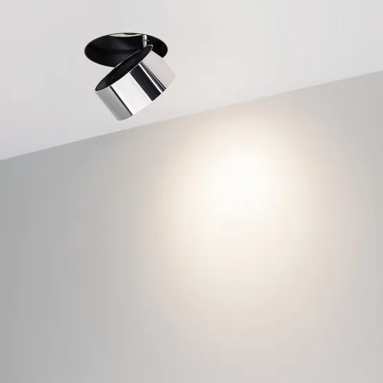 Фото #3 товара Светильник SP-PLURIO-BUILT-TRIMLESS-R120-9W Day4000 (BK-CHR, 36 deg, 230V) (Arlight, IP20 Металл, 3 года)