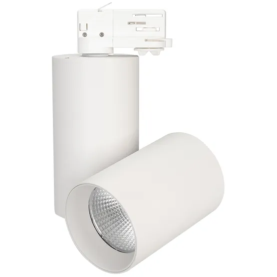Фото #1 товара Светильник SP-POLO-TRACK-TURN-R85-15W White5000 (WH-WH, 40 deg) (Arlight, IP20 Металл, 3 года)