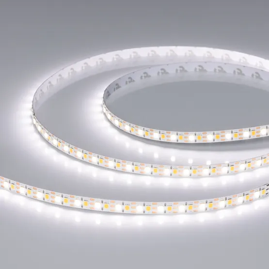 Фото #2 товара Светодиодная лента UL-A168-8mm 24V White-MIX-CX2 (18 W/m, IP20, 5m) (Arlight, резка 2 светодиода)