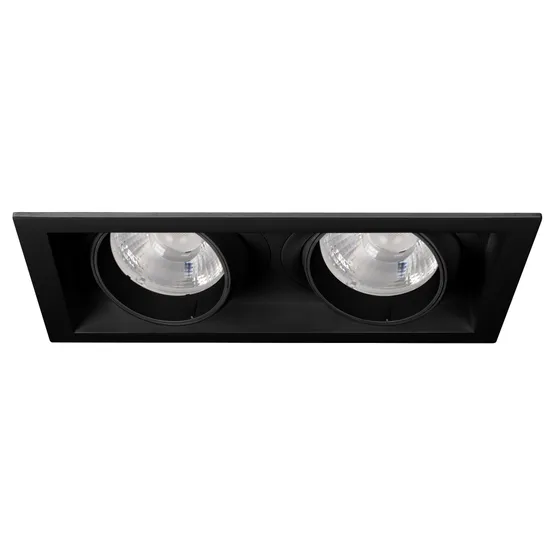 Фото #1 товара Светильник MS-VORTEX-BUILT-S250x140-2x30W Day4000 (BK-BK, 30 deg, 230V) (Arlight, IP20 Металл, 5 лет)