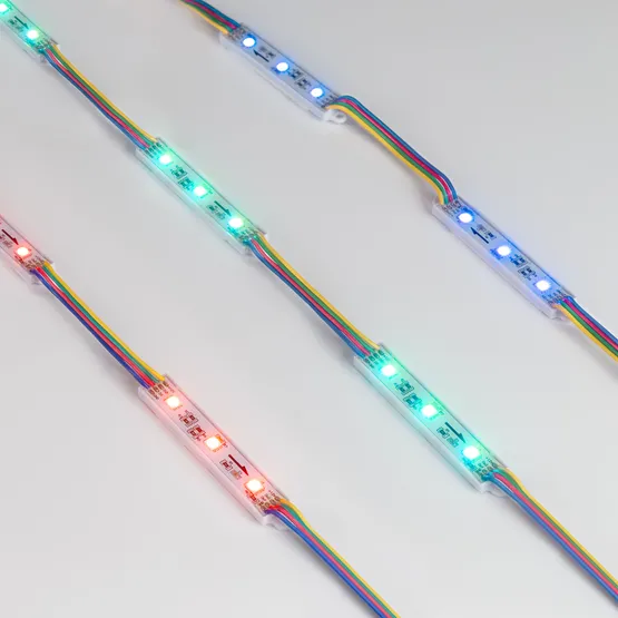 Фото #4 товара Модуль управляемый SPI-B3 12V RGB-RAM (0.6W, IP66, 120 deg) (Arlight, Пластик, 3 года)