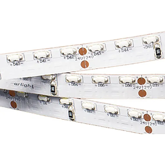 Фото товара Светодиодная лента RS 2-5000 24V Red 2x (335, 600 LED) (Arlight, 9.6 Вт/м, IP20)