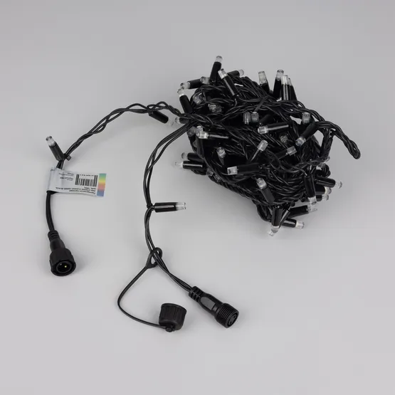 Фото #2 товара Светодиодная гирлянда ARD-STRING-PRO-10000-BLACK-100LED-LIVE RGB-DMX (24V, 10W) (Ardecoled, IP65, 2 года)