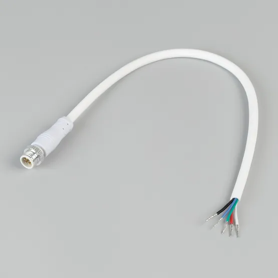 Фото #2 товара Коннектор питания ARL-WAVE-1615-CON-POWER-MALE-5PIN-WHT (Arlight, IP67 Пластик, 3 года)