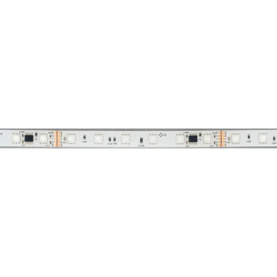 Фото #3 товара Светодиодная лента герметичная DMX-PFS-B60-12mm 24V RGB-PX6 (14 W/m, IP68, 5060, 5m) (Arlight, -)