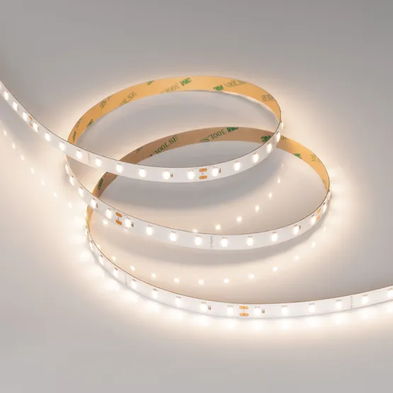Фото #2 товара Светодиодная лента ULTRA-C72-10mm 24V Warm3500 (7.2 W/m, IP20, 5630, 5m) (Arlight, высок.эфф.200 лм/Вт)