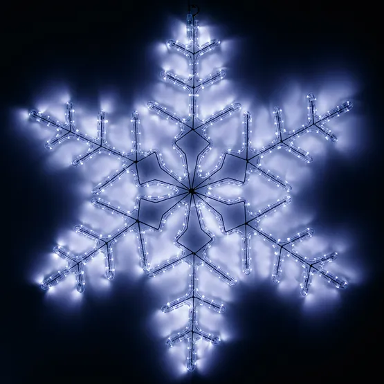 Фото #1 товара Фигура светодиодная ARD-SNOWFLAKE-M3-920x920-432LED White (230V, 27W) (Ardecoled, IP65, 1 год)