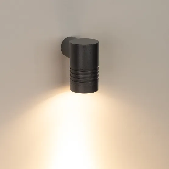 Фото #5 товара Светильник KT-RAY-WALL-R46-3W Warm3000 (GR, 24 deg, 24V) (Arlight, IP65 Металл, 3 года)
