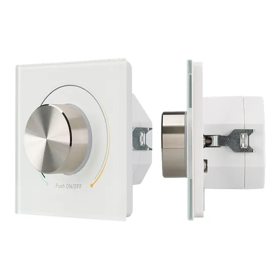 Фото #1 товара Панель Rotary SR-2400RB-DT8-MIX White (DALI, 220V) (Arlight, -)