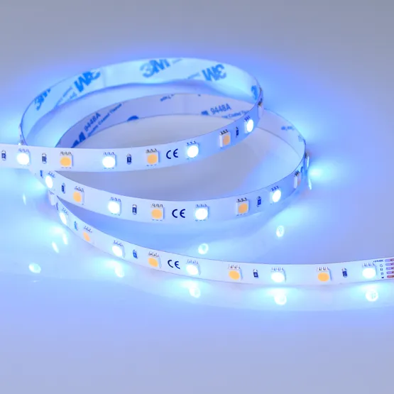Фото #3 товара Светодиодная лента RT-B60-10mm 24V RGBW-Day (14.4 W/m, IP20, 5060, 5m) (Arlight, Открытый)