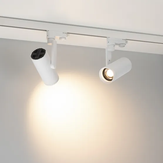 Фото #2 товара Светильник LGD-URANUS-4TR-R65-10W Warm3500-MIX (WH, 20-50 deg, side holder, 230V) (Arlight, IP20 Металл, 5 лет)