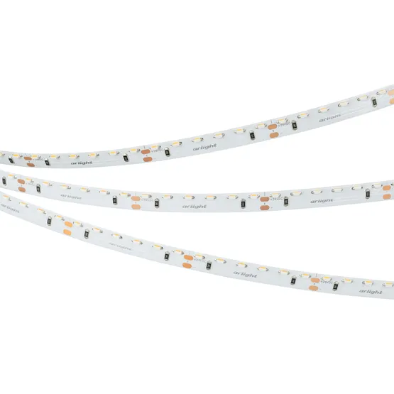 Фото #5 товара Светодиодная лента RS-S120-8mm 24V Warm2700 (9.6 W/m, IP20, 3014, 5m) (Arlight, боковое свечение)