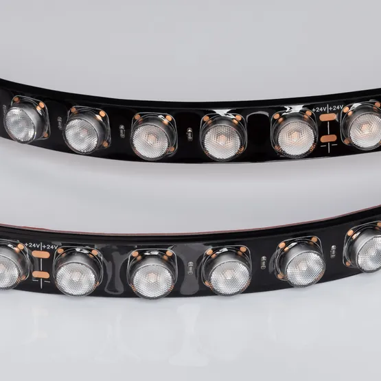 Фото #2 товара Светодиодная лента герметичная FLT-PS-A42-BLACK-23mm 24V White6000 (21 W/m, IP67, 30deg, 5m) (Arlight, -)