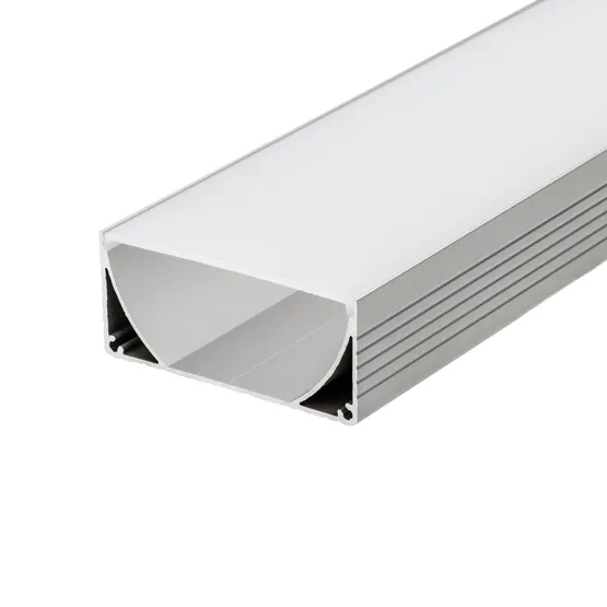 Фото #1 товара Профиль с экраном ALU-POWER-W80-2000 ANOD+FROST (Arlight, Металл)