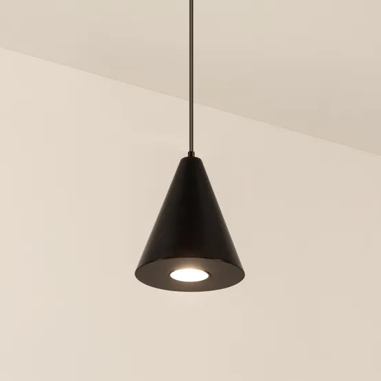 Фото #2 товара Светильник SP-ELEMENTA-CONE-R83-9W Warm3000 (BK, 39 deg, 230V) (Arlight, IP40 Металл, 3 года)