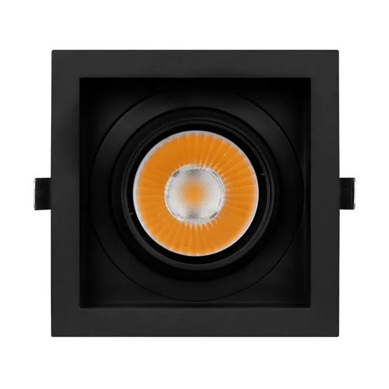 Фото #4 товара Светильник MS-VORTEX-BUILT-S140x140-30W Warm3000 (BK-BK, 17 deg, 230V) (Arlight, IP20 Металл, 5 лет)
