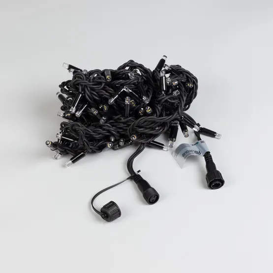 Фото #3 товара Светодиодная гирлянда ARD-STRING-PRO-10000-BLACK-100LED-STD WARM (230V, 7W) (Ardecoled, IP65, 2 года)