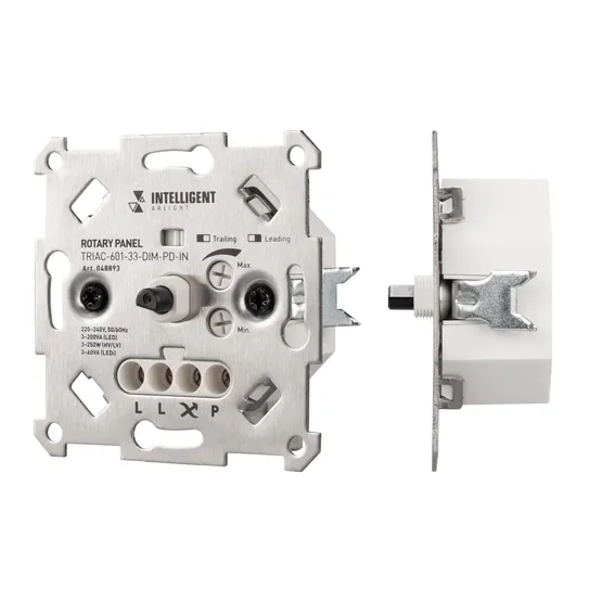 Фото #1 товара INTELLIGENT ARLIGHT Роторная панель TRIAC-601-33-DIM-PD-IN (230V, 1x1A, Механизм) (IARL, IP20 Металл, 3 года)