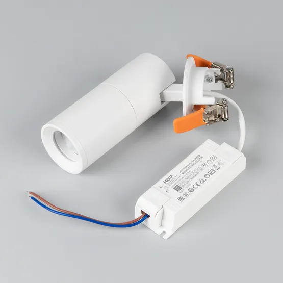 Фото #2 товара Светильник LGD-ARTEMIS-BUILT-FLAP-R55-12W Warm2700 (WH, 8-80 deg, 230V) (Arlight, IP20 Металл, 5 лет)