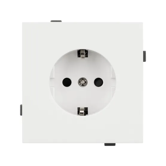 Фото #2 товара Механизм электрической розетки SCT-TENDO-MEU1-SFPL-WH (230V, 16A) (Arlight, Матовый белый)