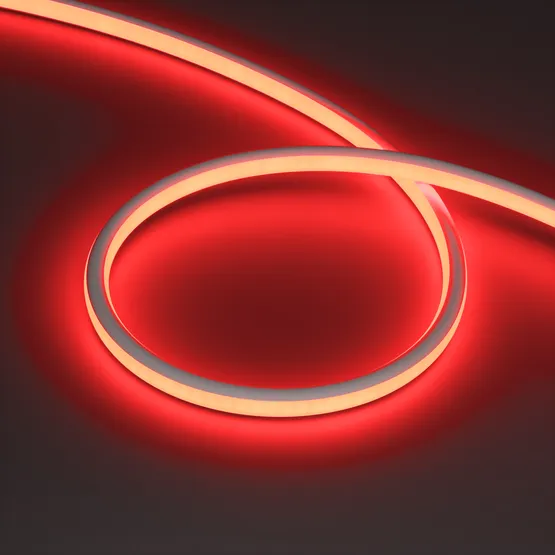 Фото #6 товара Светодиодная лента герметичная WAVE-TOP-A240-18x15mm 24V RGB (10 W/m, IP54, 5m, wire x1) (Arlight, Вывод прямой, 3 года)