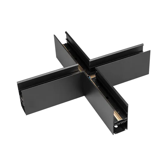 Фото товара Коннектор крестовой MAG-CON-4592-X90 (BK) (Arlight, IP20 Металл, 3 года)