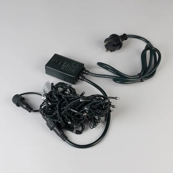 Фото #2 товара Светодиодная гирлянда ARD-STRING-HOME-5000-GREEN-50LED-LIVE RGB (230V, 3.5W) (Ardecoled, IP20, 1 год)