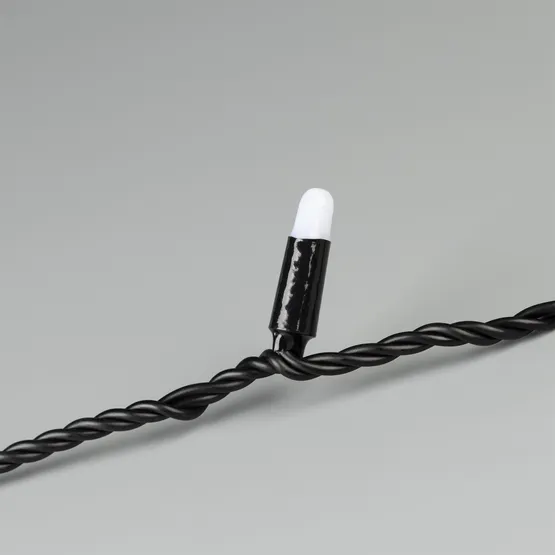 Фото #2 товара Светодиодная гирлянда ARD-STRING-CLASSIC-10000-BLACK-100LED-MILK-LIVE RGB-DMX (24V, 10W) (Ardecoled, IP65, 1 год)