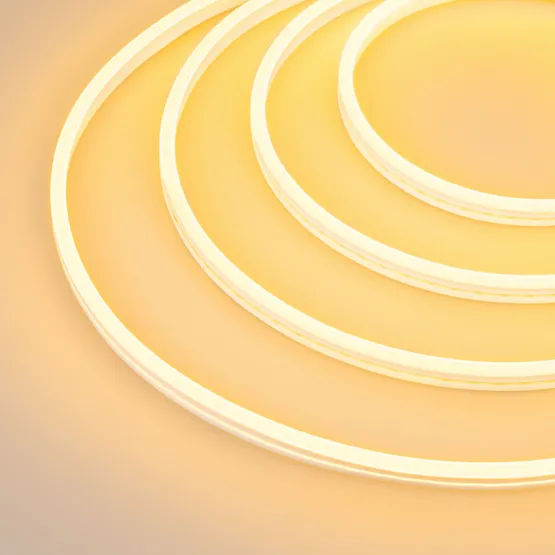 Фото #1 товара Гибкий неон GALAXY-1206-5000CFS-2835-100 12V Yellow (12x6mm, 12W, IP67) (Arlight, 12 Вт/м, IP67)