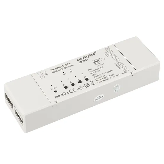 Фото товара Диммер KNX SR-9502FA (12-36V, 240-720W) (Arlight, Пластик)